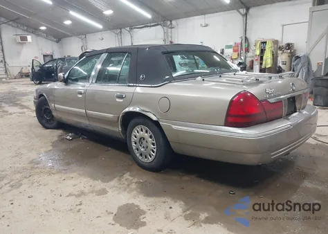 2003 Mercury Grand Marquis Gs from USA, damaged, VIN 2MEFM74W83X601604